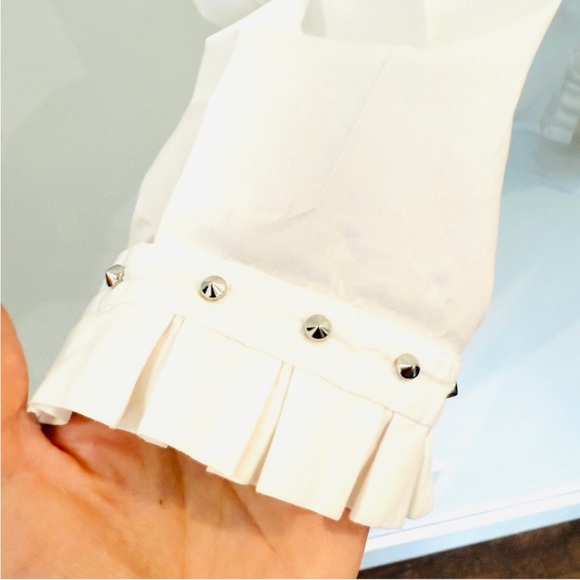 Anne Fontaine White Button Down Shirt - Picture 7 of 14